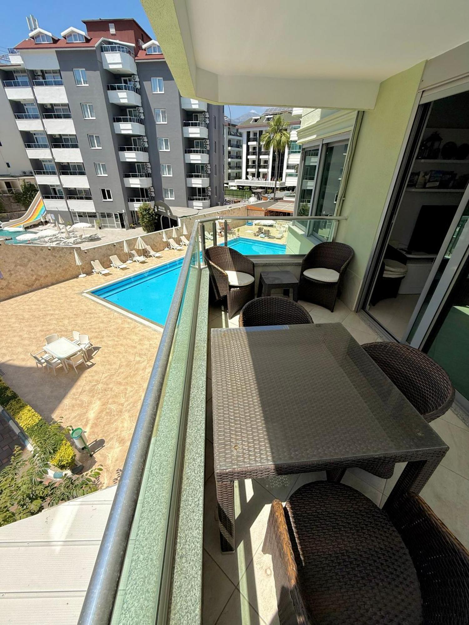 Sa Apartments! Beachfront Apartment With Sea View & Pool Alanya Exterior foto