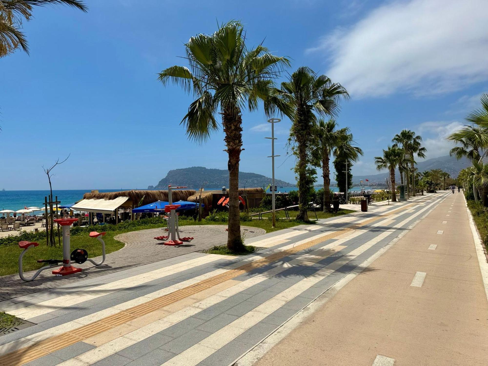 Sa Apartments! Beachfront Apartment With Sea View & Pool Alanya Exterior foto