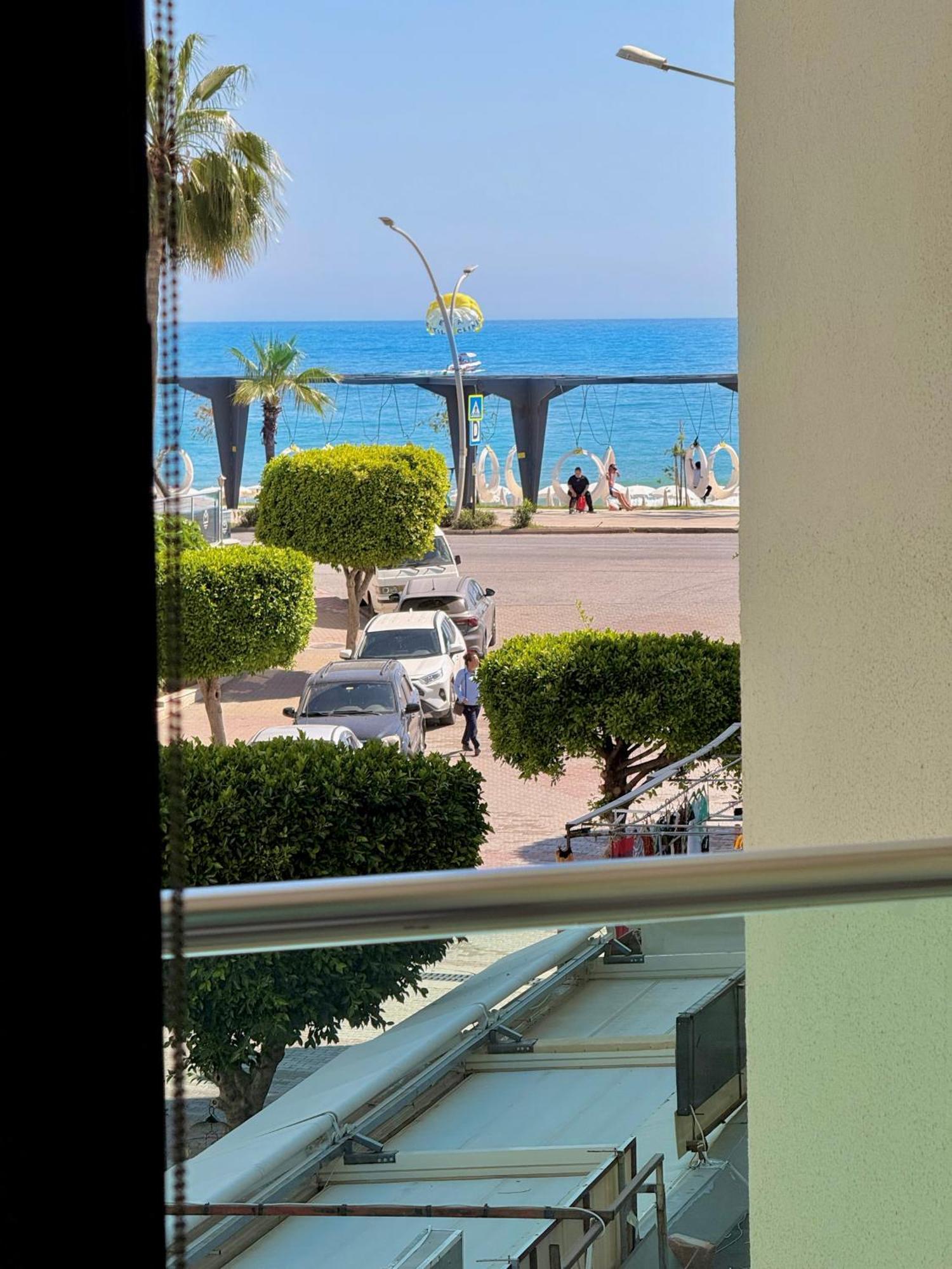 Sa Apartments! Beachfront Apartment With Sea View & Pool Alanya Exterior foto
